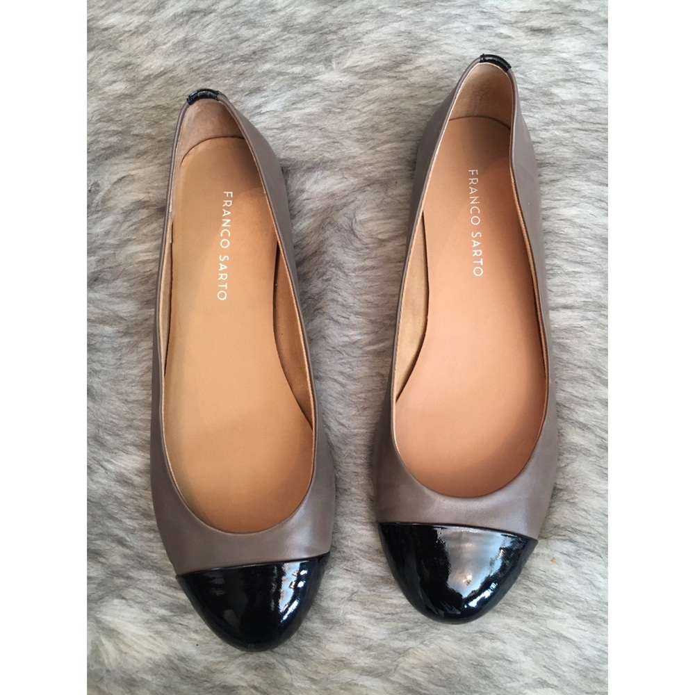 Franco Sarto Leather Flats